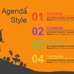 Compras de Halloween Plantilla PowerPoint