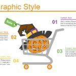 Compras de Halloween Plantilla PowerPoint