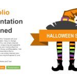 Compras de Halloween Plantilla PowerPoint