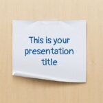 Cuaderno de Apuntes Plantilla PowerPoint