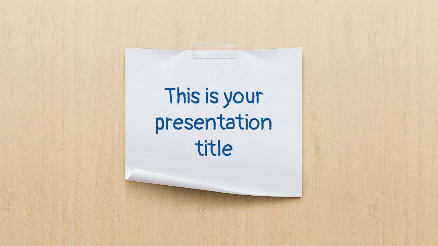 Cuaderno de Apuntes Plantilla PowerPoint
