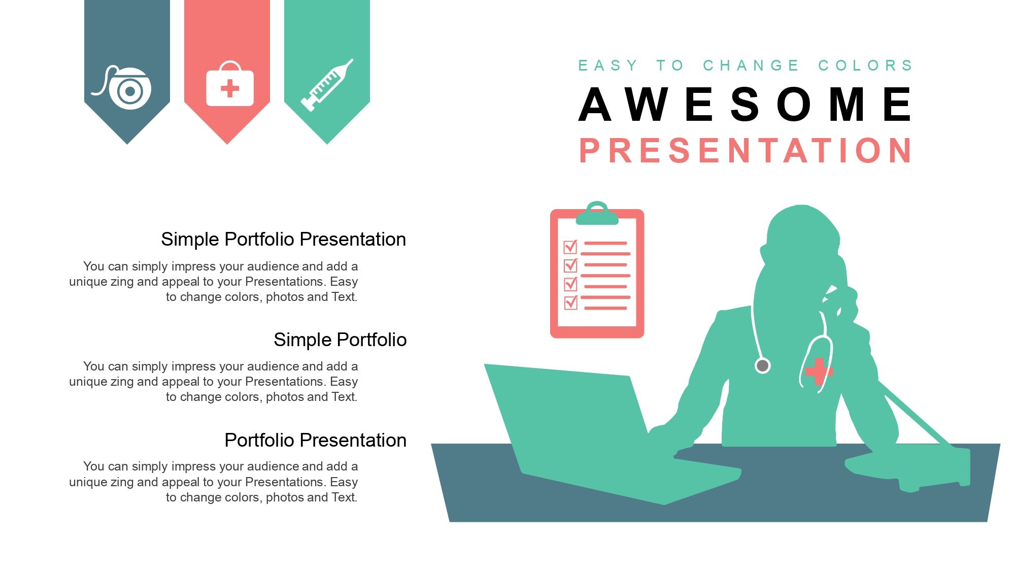 Doctor Online Plantilla PowerPoint