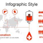 Donación de Sangre Plantilla PowerPoint