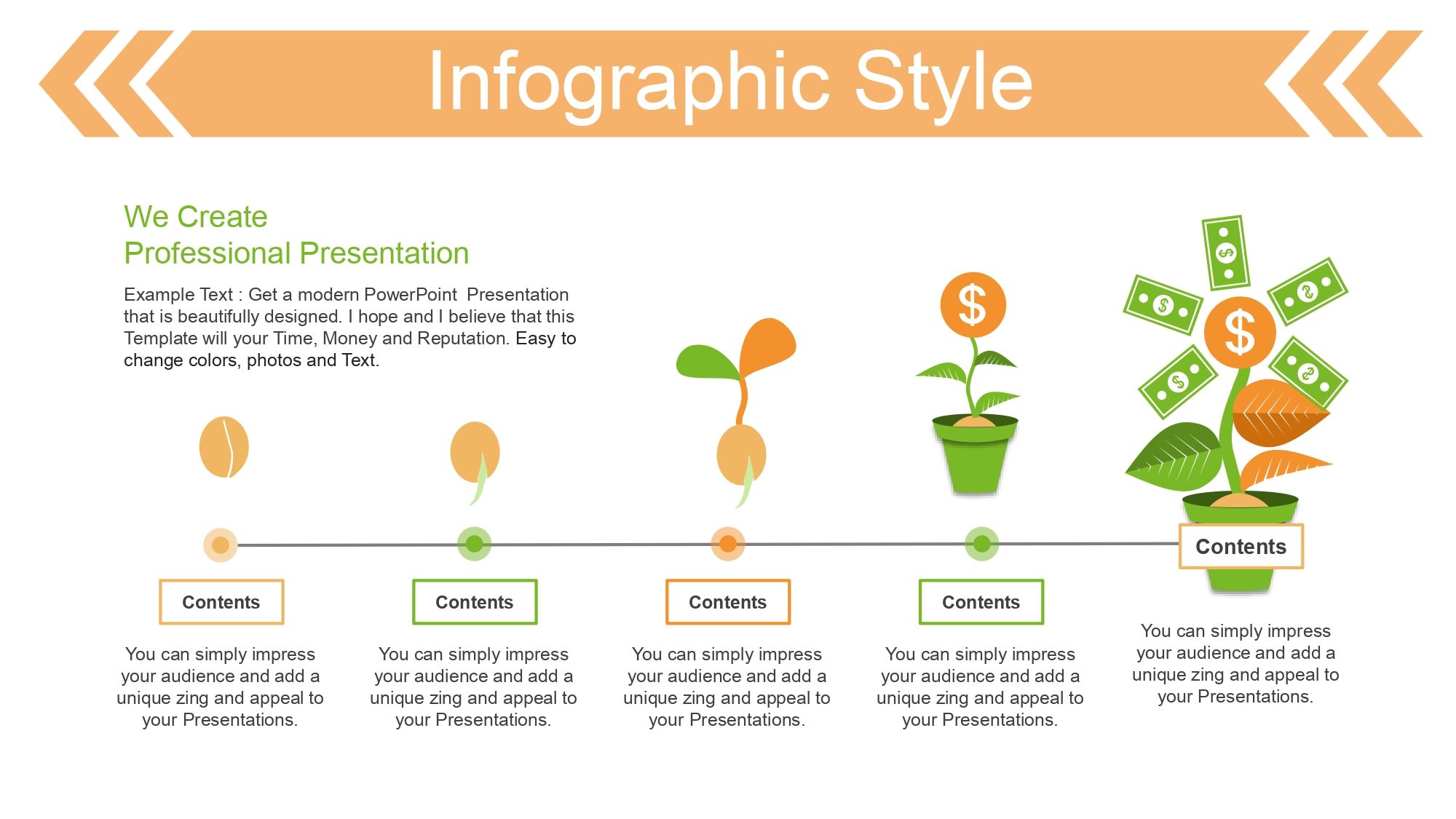 Educación Financiera Plantilla PowerPoint
