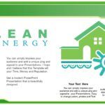 Energía Limpia Plantilla PowerPoint