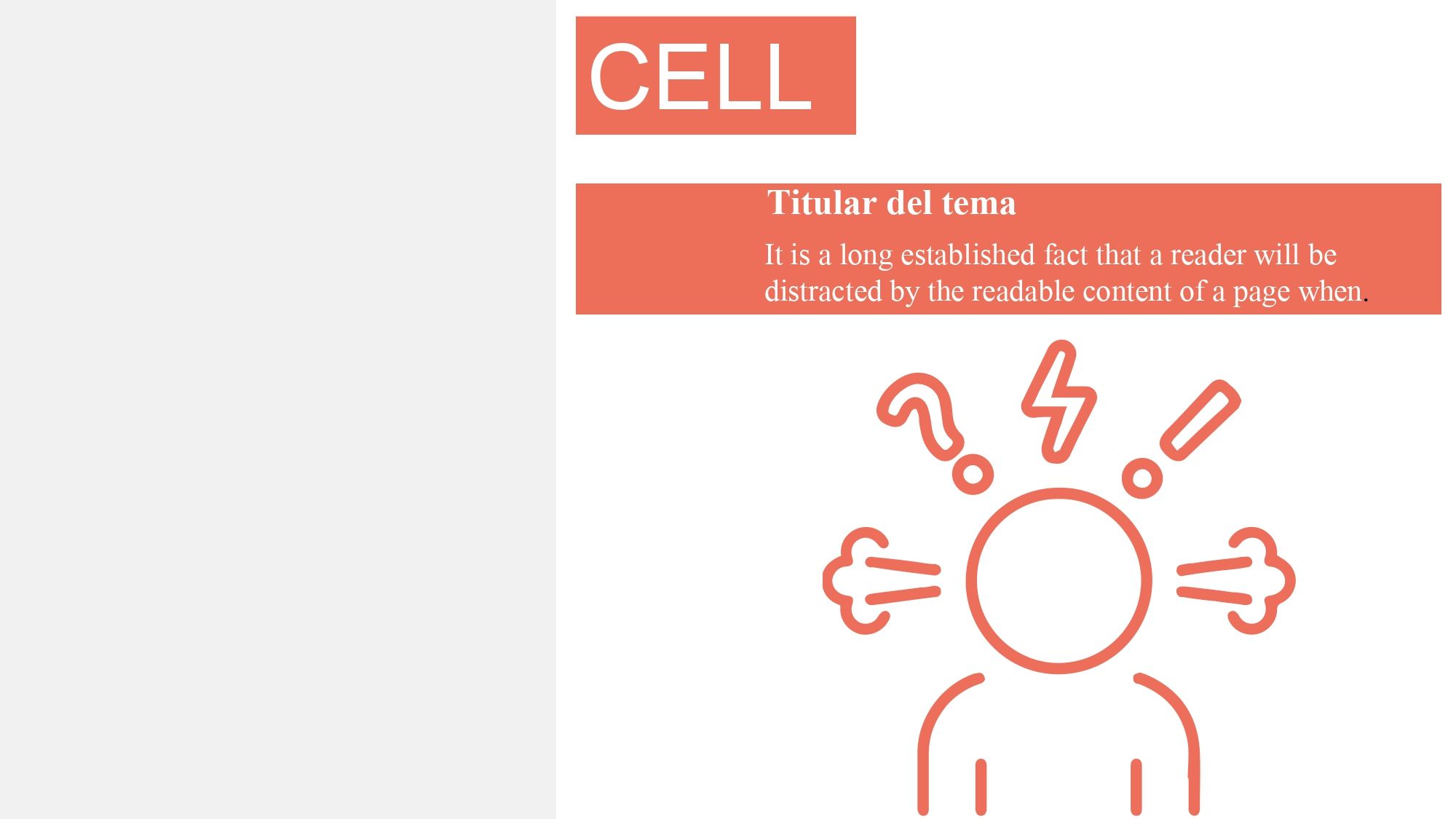 Estrés Plantilla PowerPoint