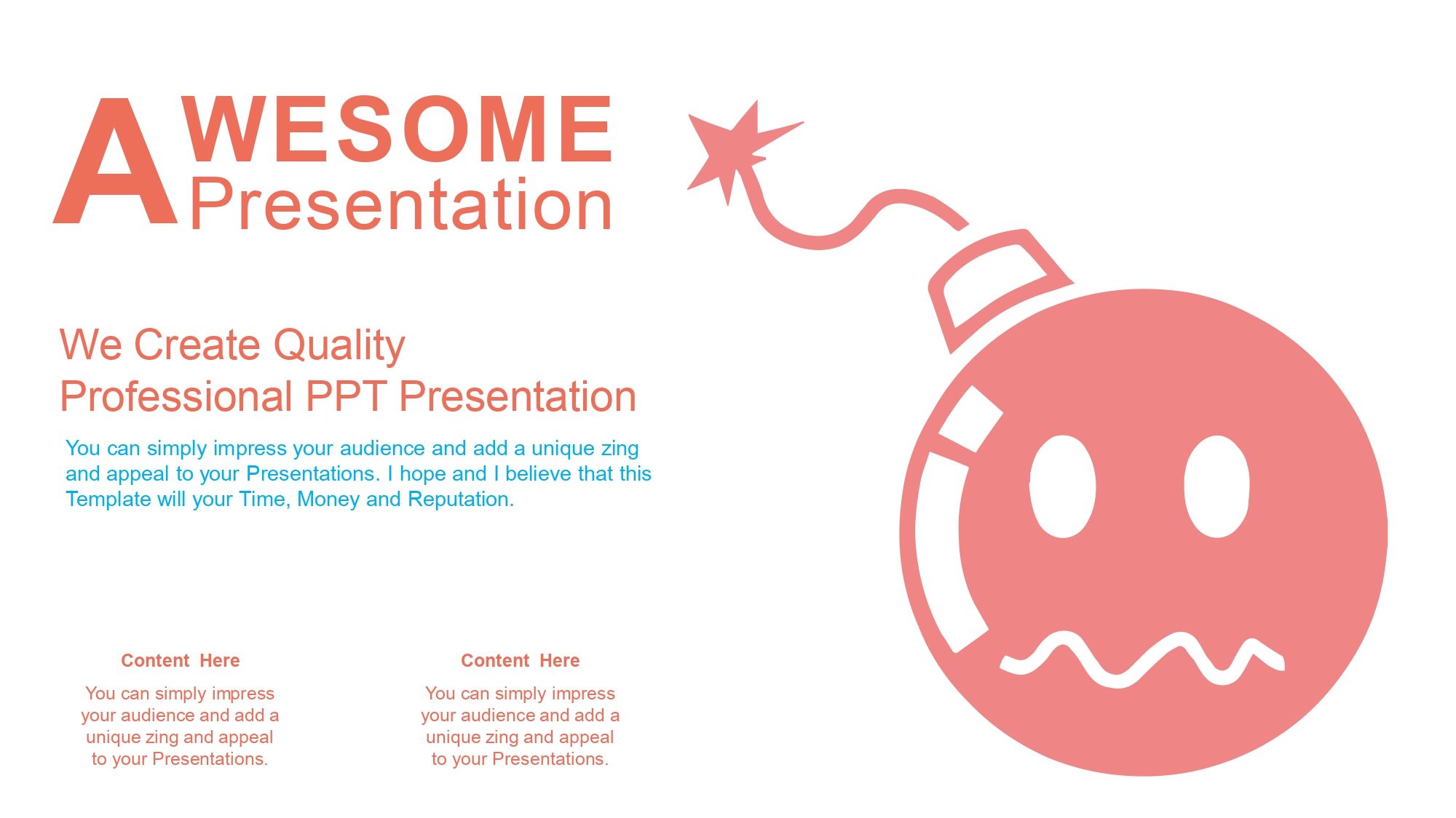 Estrés Plantilla PowerPoint