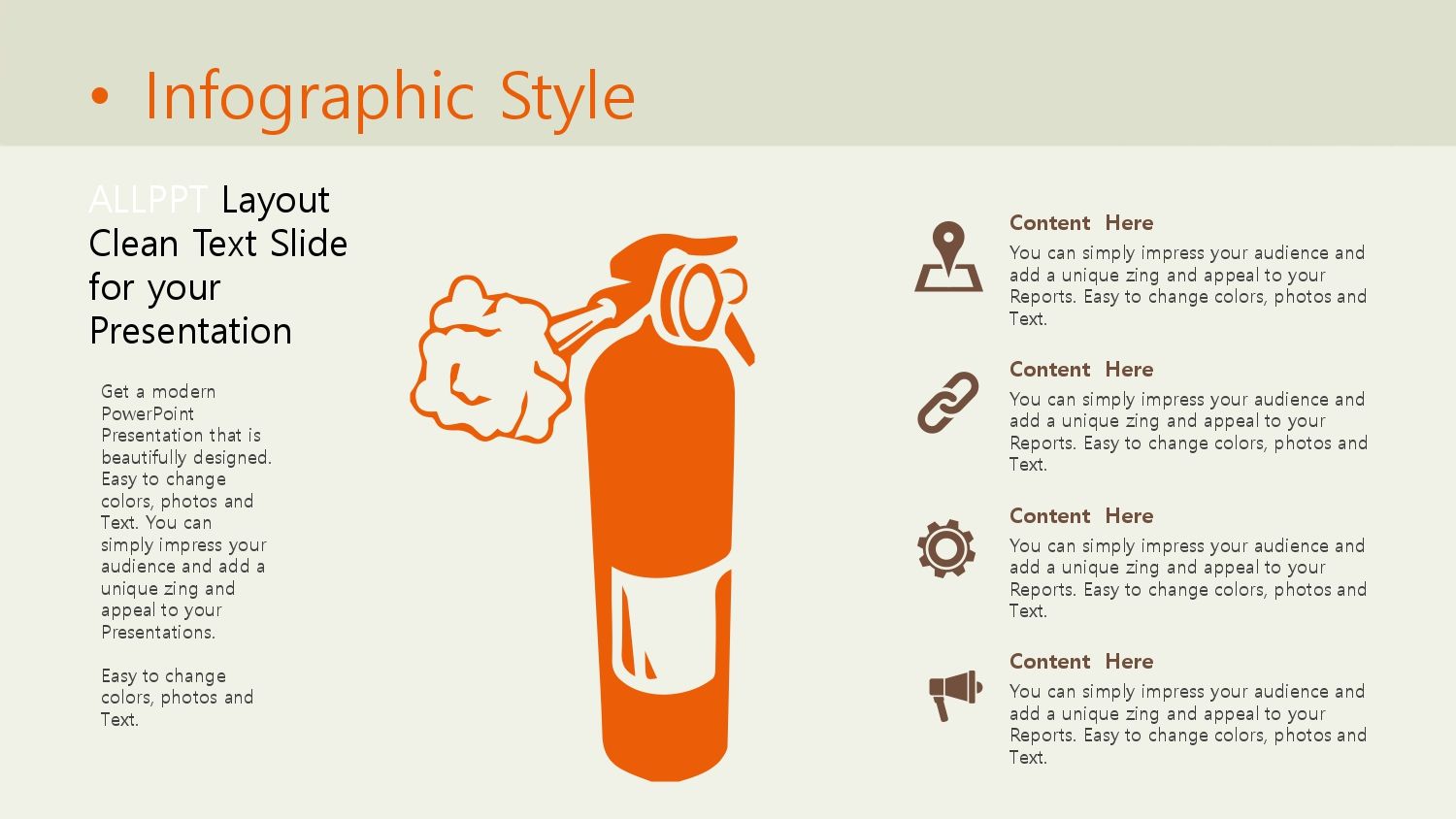 Extintor Plantilla PowerPoint