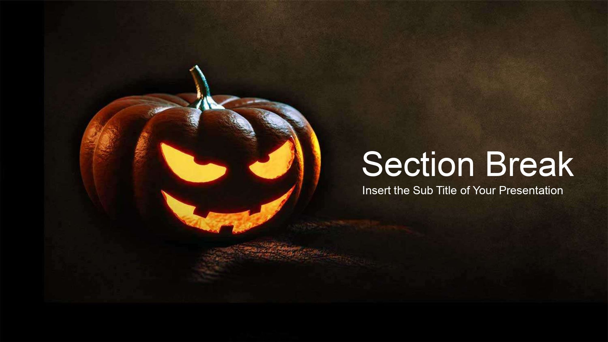 Feliz Halloween Plantilla PowerPoint