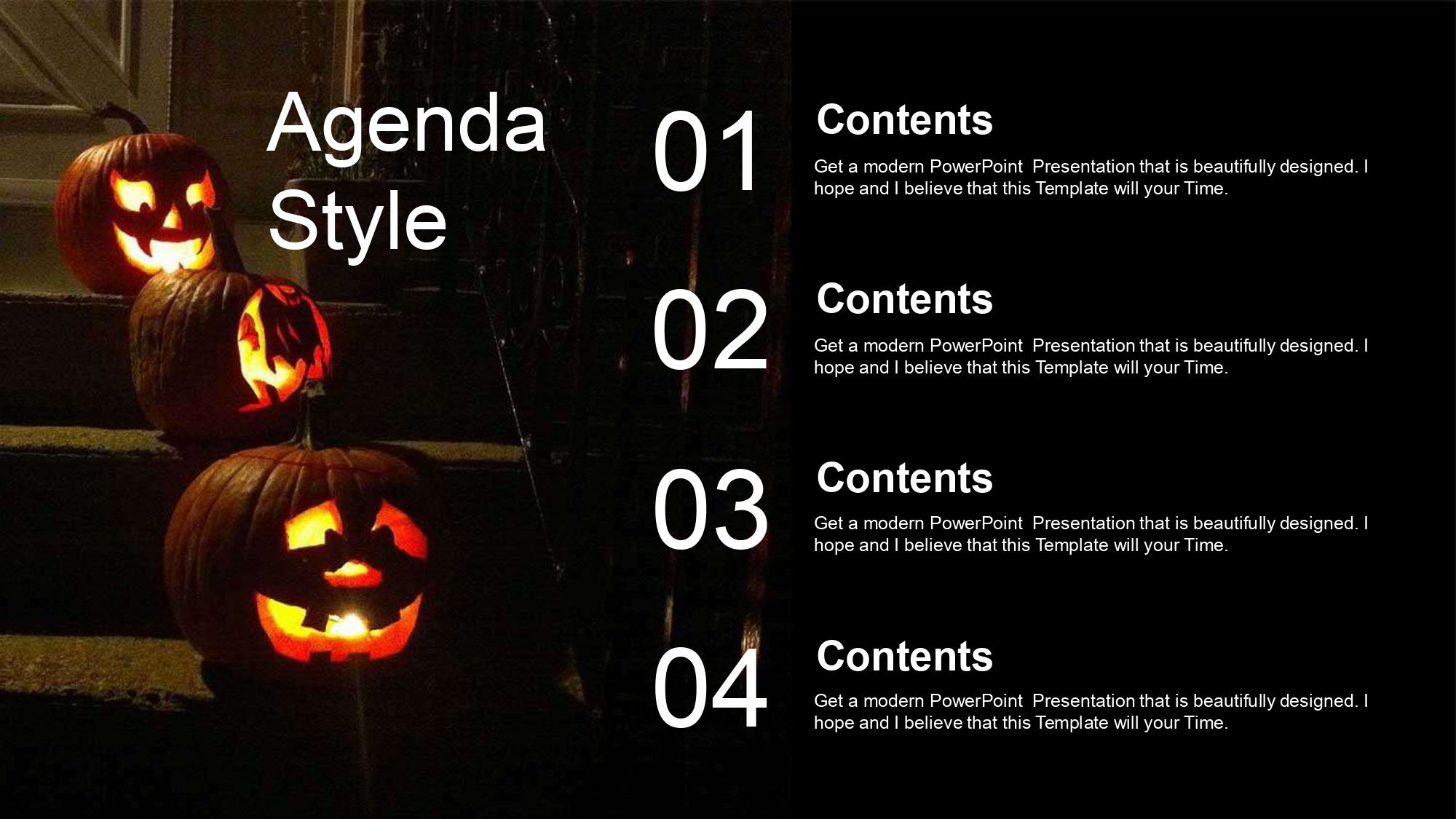Feliz Halloween Plantilla PowerPoint