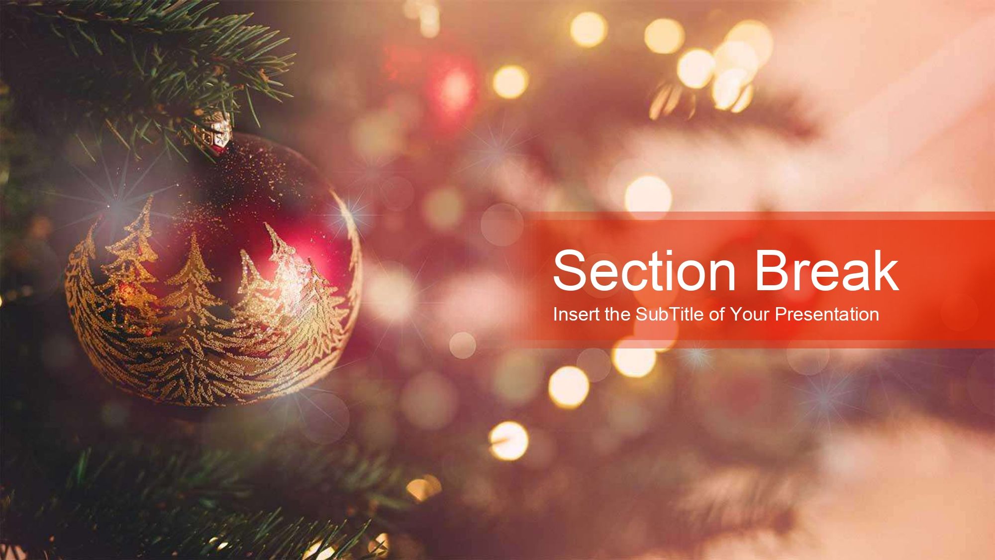 Feliz Navidad Plantilla PowerPoint