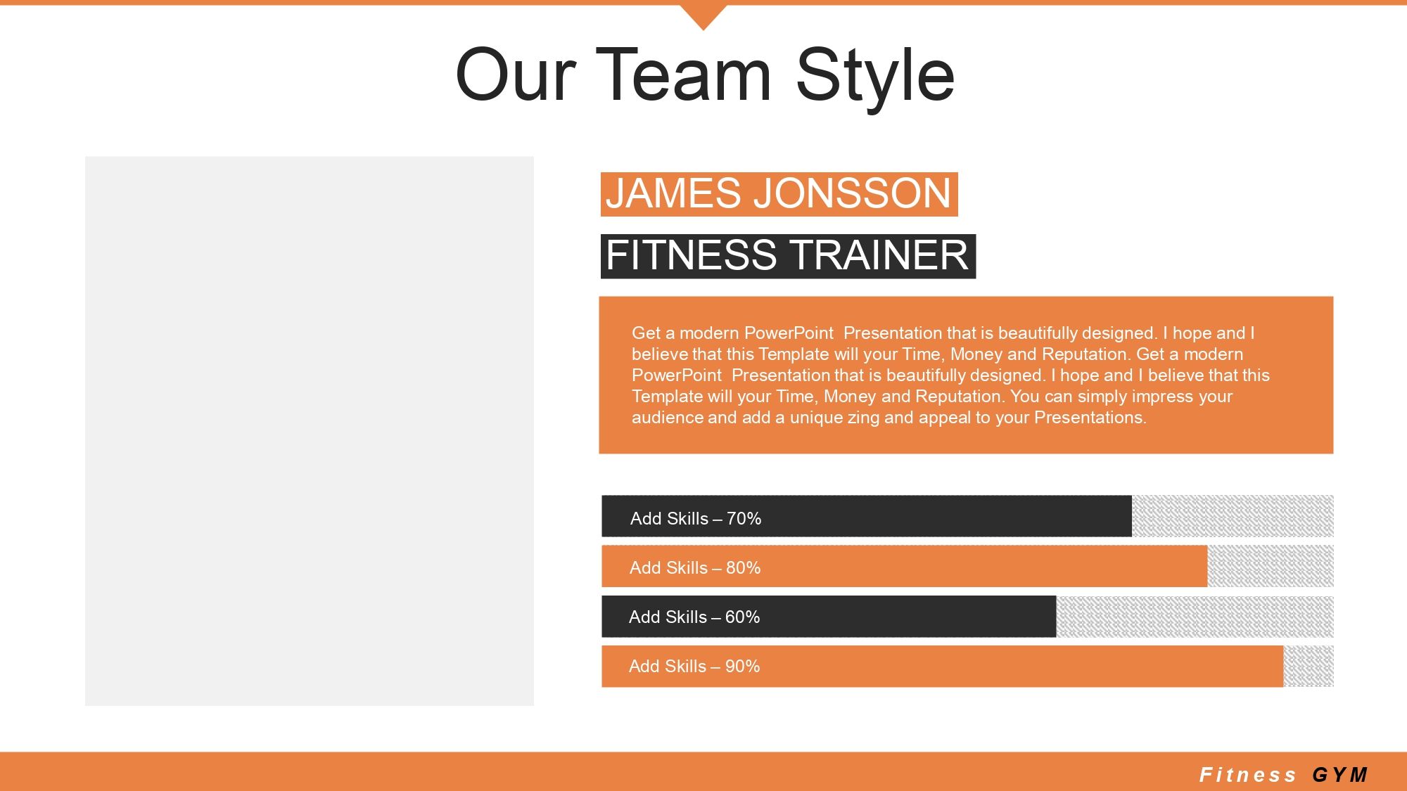 Fitness Plantilla PowerPoint