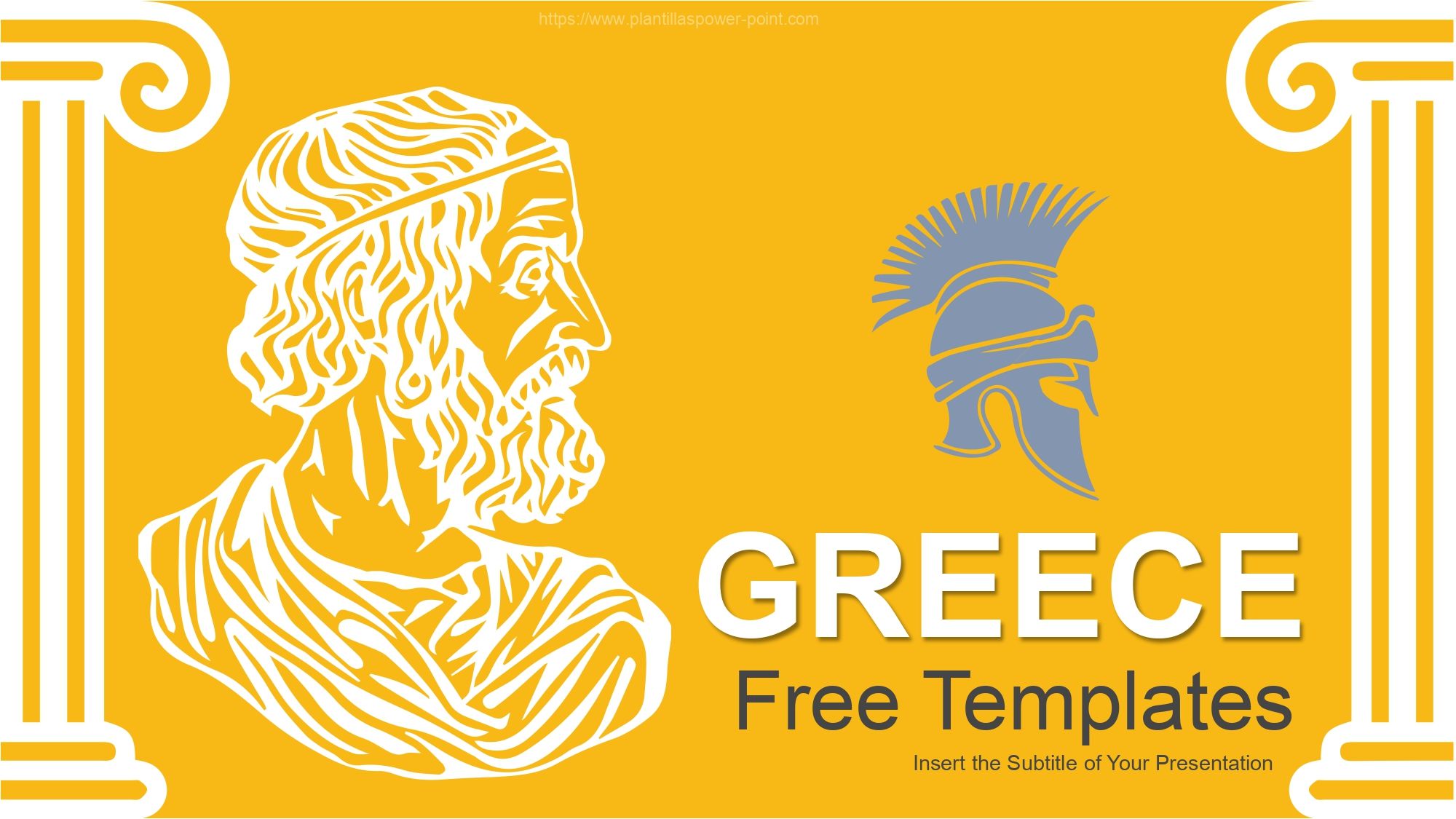 Grecia Plantilla PowerPoint