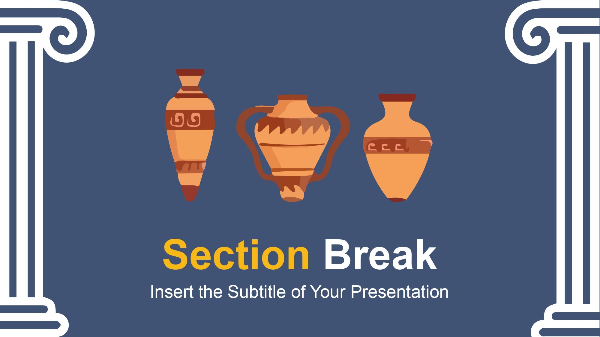 Grecia Plantilla PowerPoint