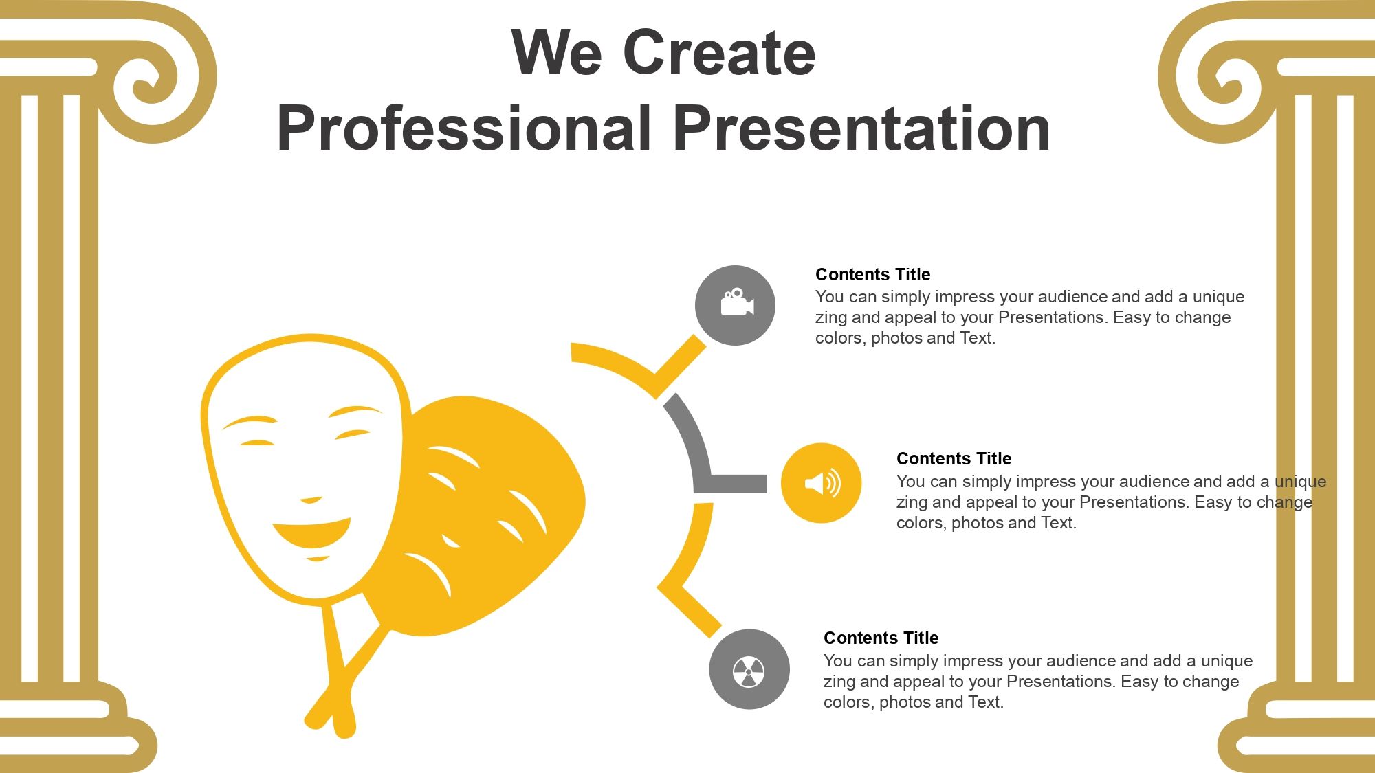 Grecia Plantilla PowerPoint