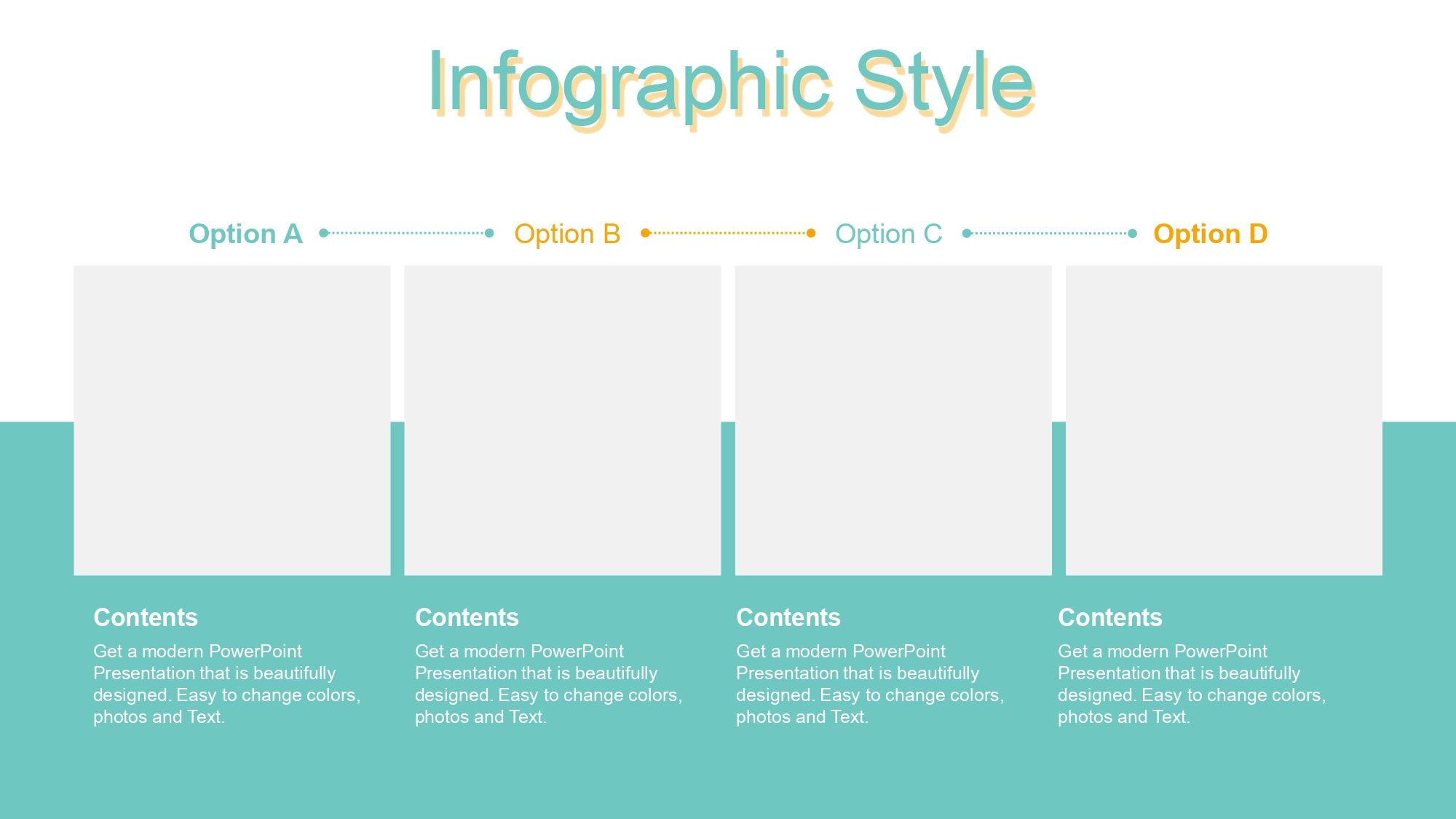 Hojas Lineales Plantilla PowerPoint
