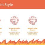 Incendio Plantilla PowerPoint