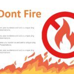 Incendio Plantilla PowerPoint
