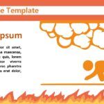 Incendio Plantilla PowerPoint