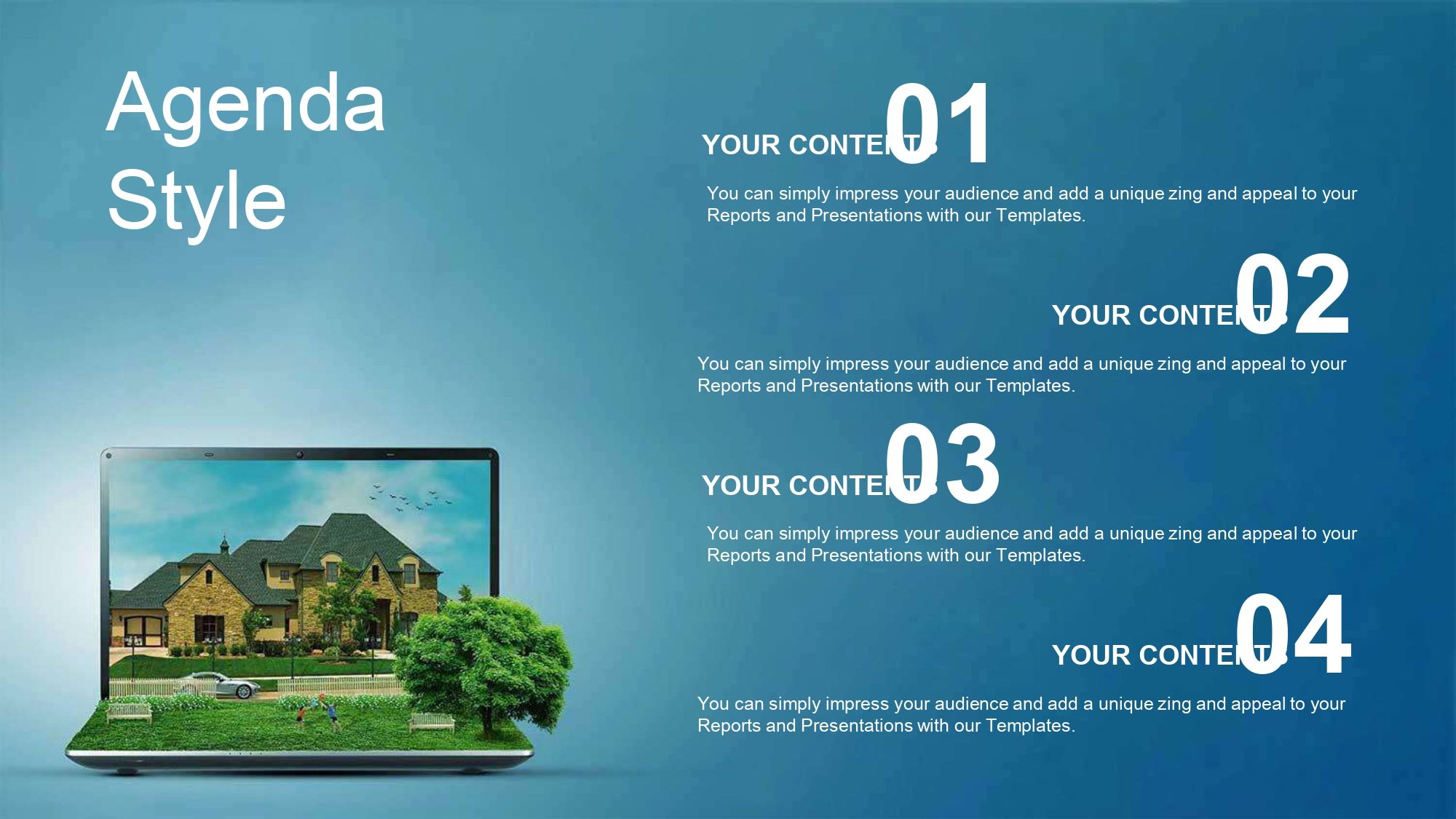 Inmobiliaria Plantilla PowerPoint