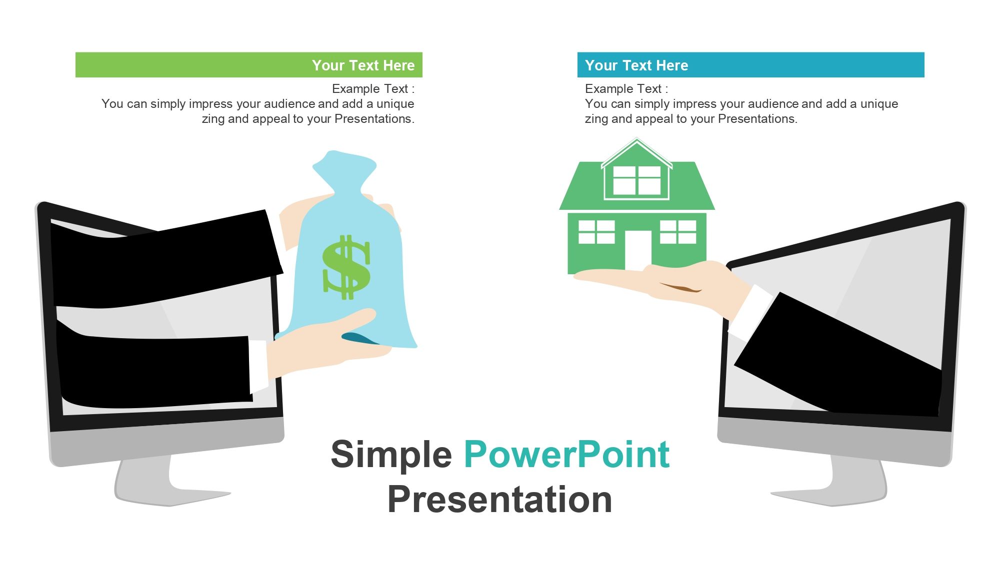 Inmobiliaria Plantilla PowerPoint