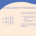Lección de Matemáticas Plantilla PowerPoint