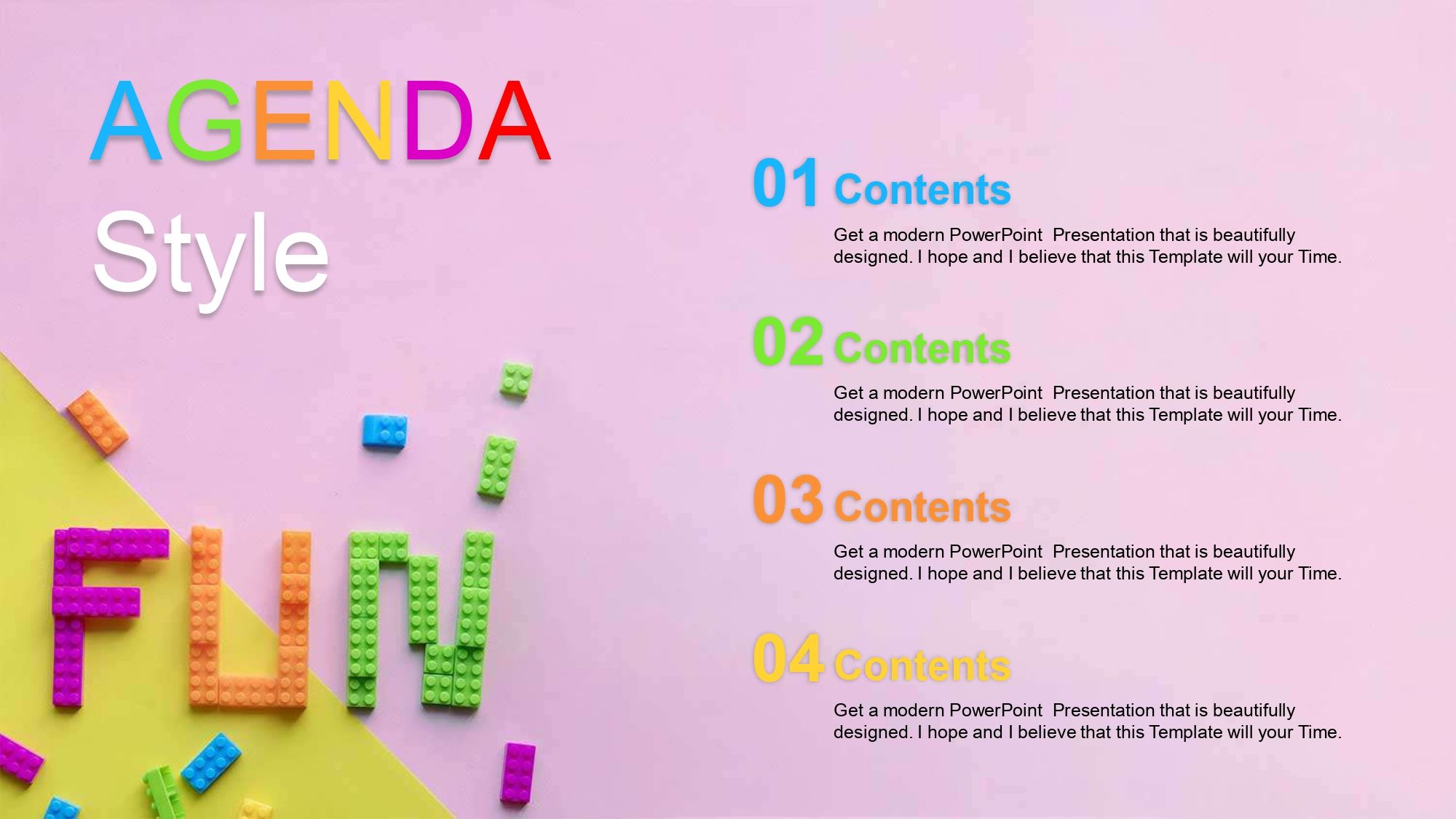 Lego Plantilla PowerPoint