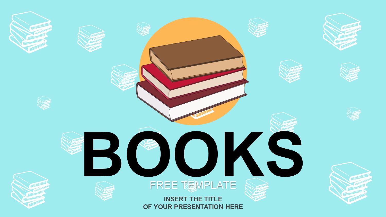 Libros Plantilla PowerPoint