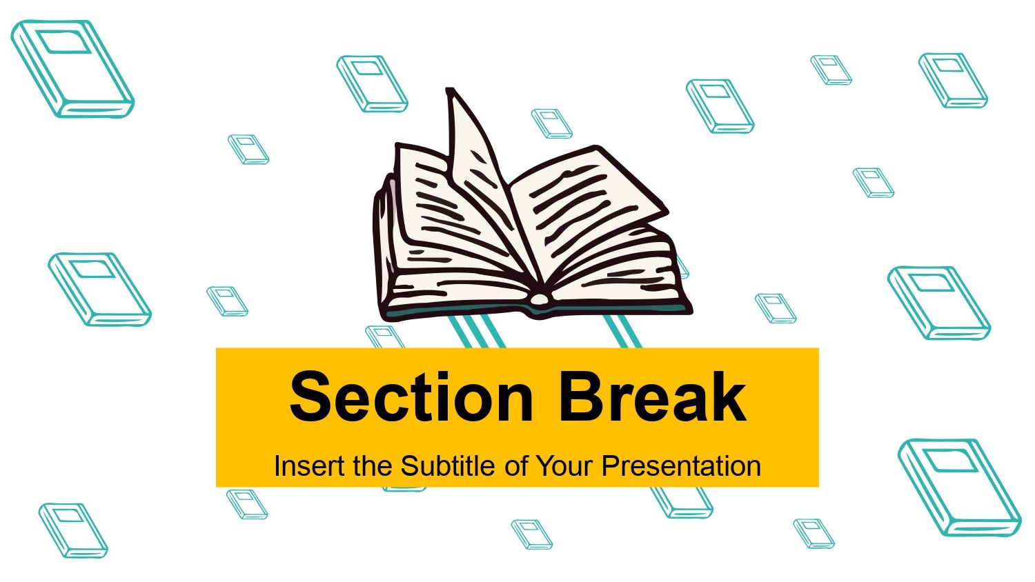 Libros Plantilla PowerPoint