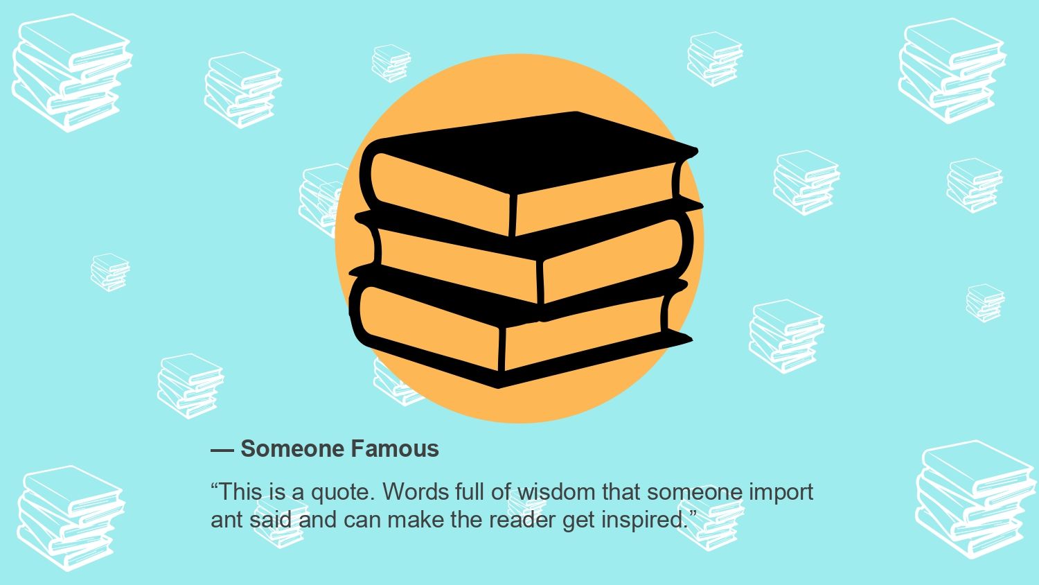 Libros Plantilla PowerPoint