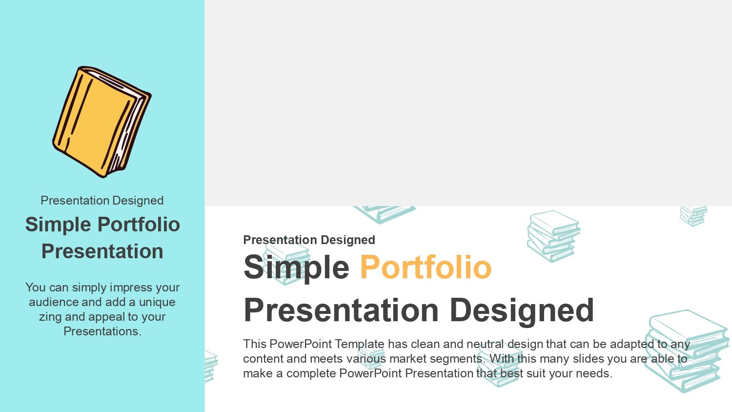 Libros Plantilla PowerPoint