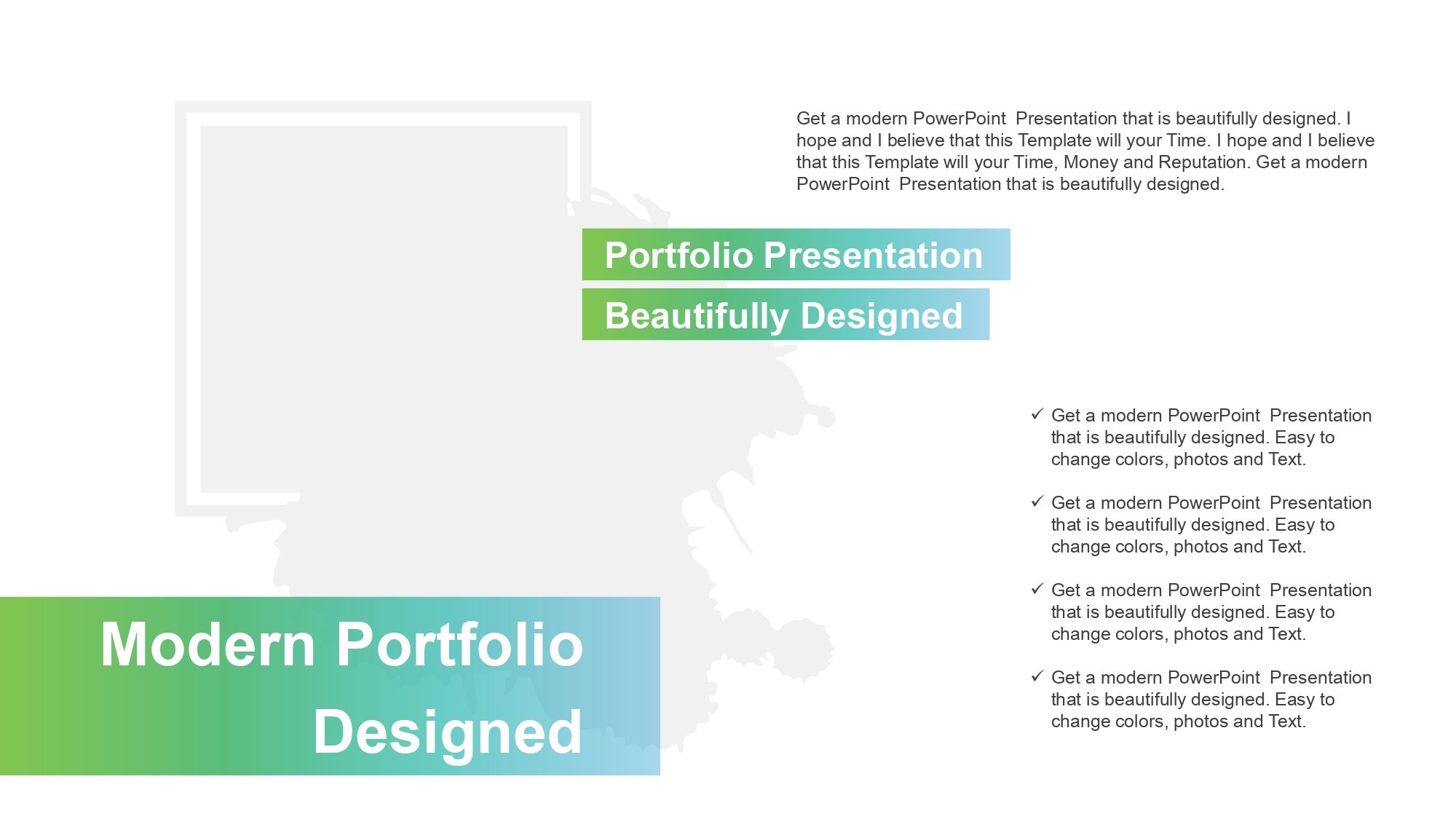 Líder de éxito Plantilla PowerPoint