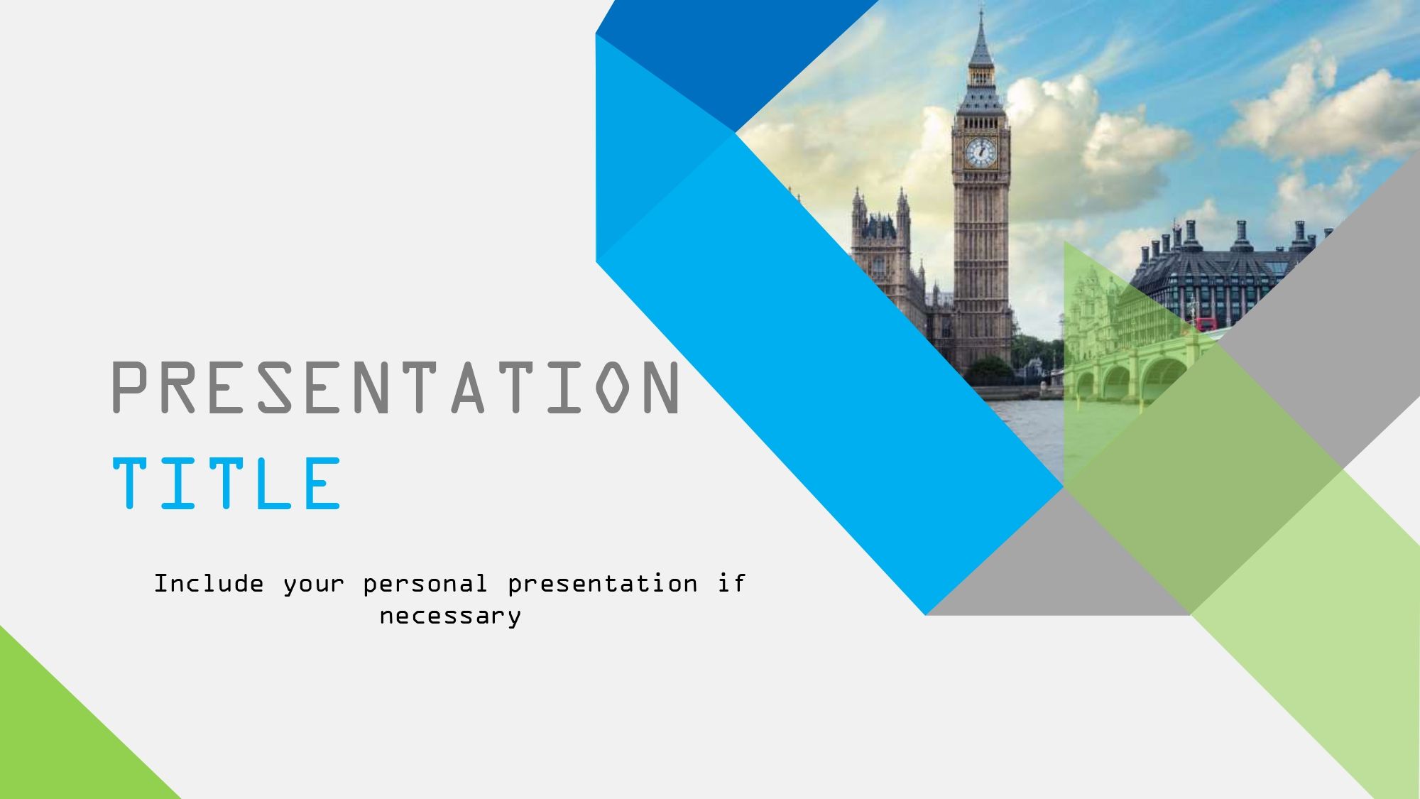 Londres Plantilla PowerPoint