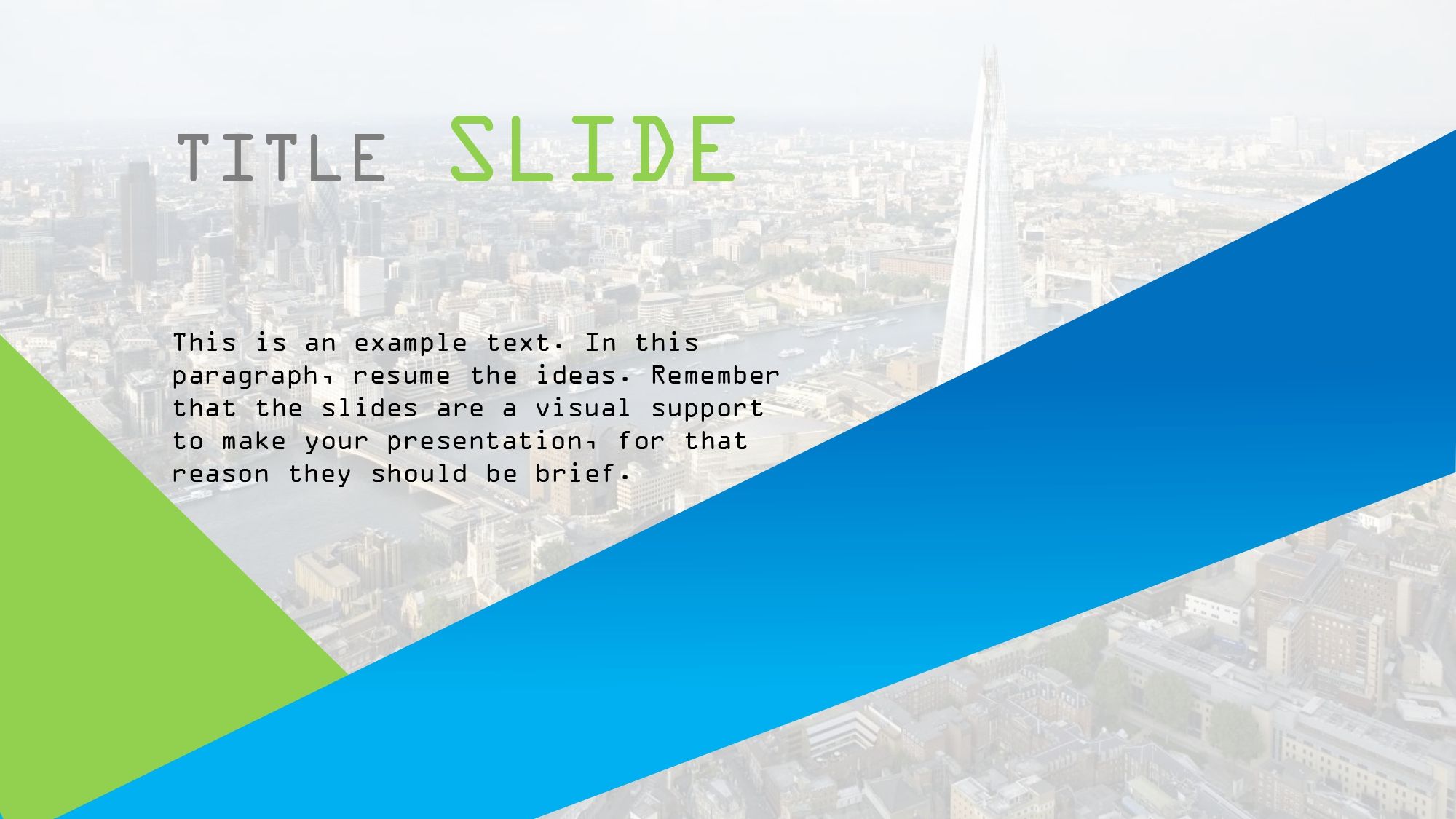 Londres Plantilla PowerPoint