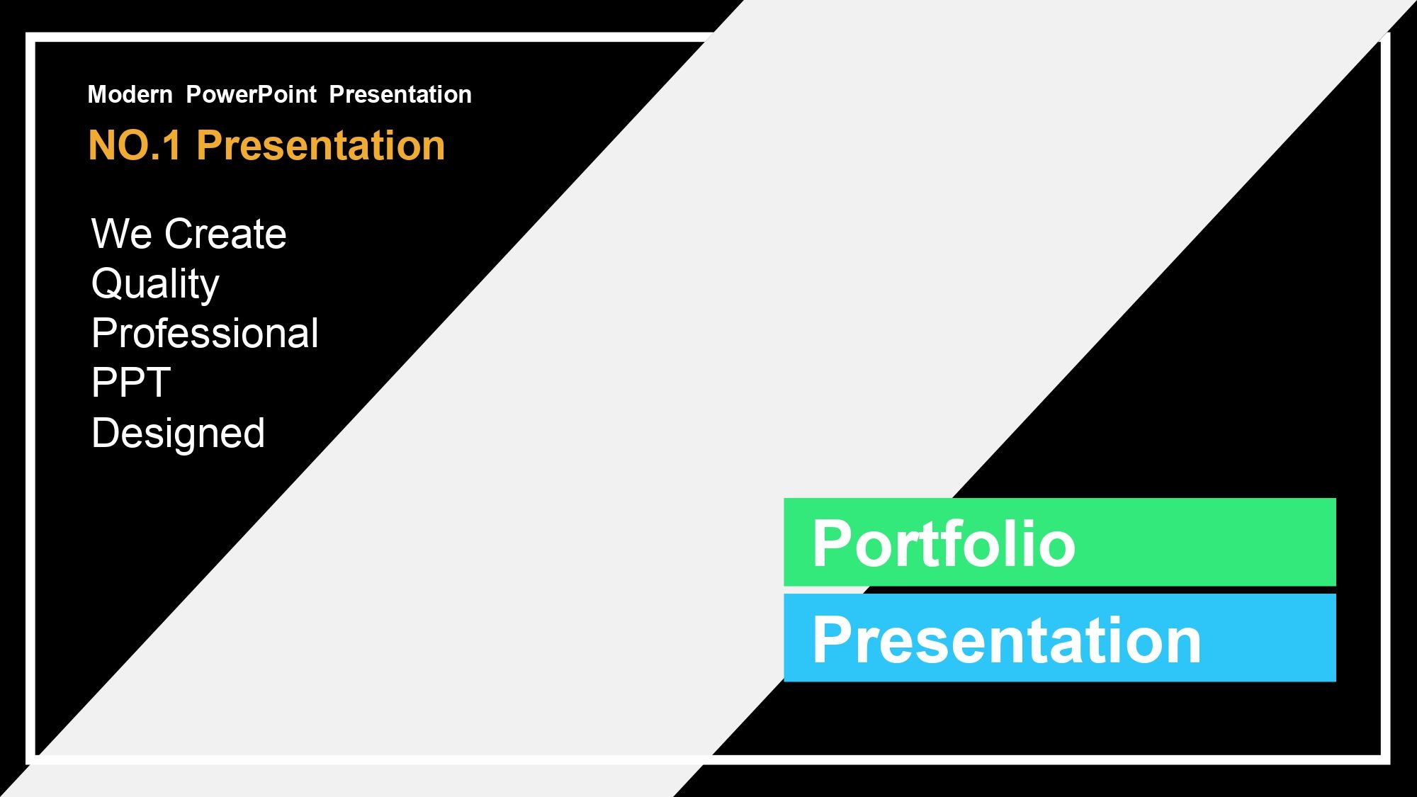 Ondas abstractas Plantilla PowerPoint