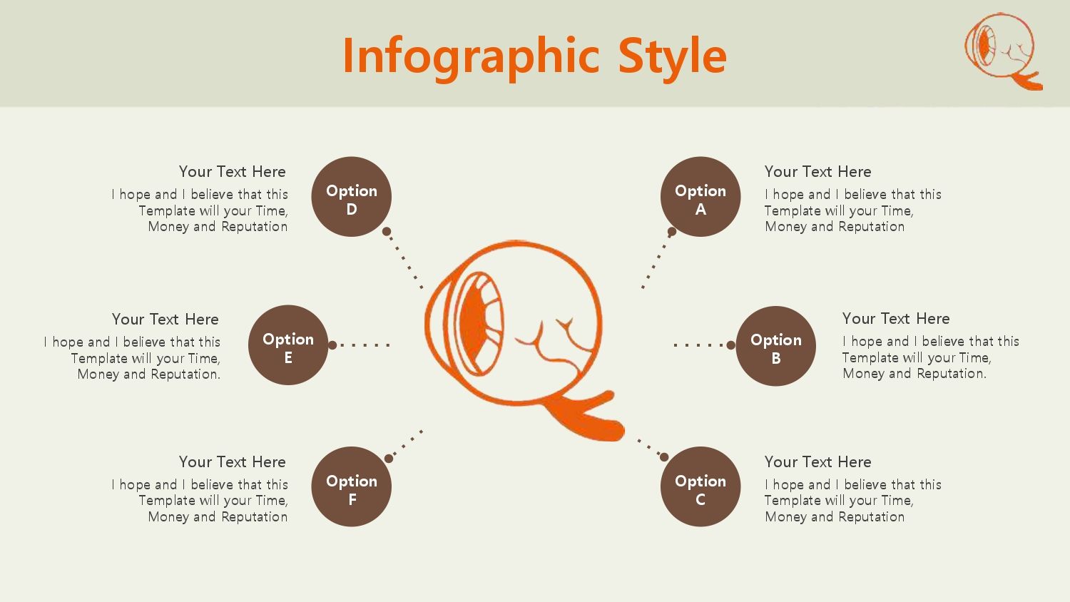 Óptica Plantilla PowerPoint