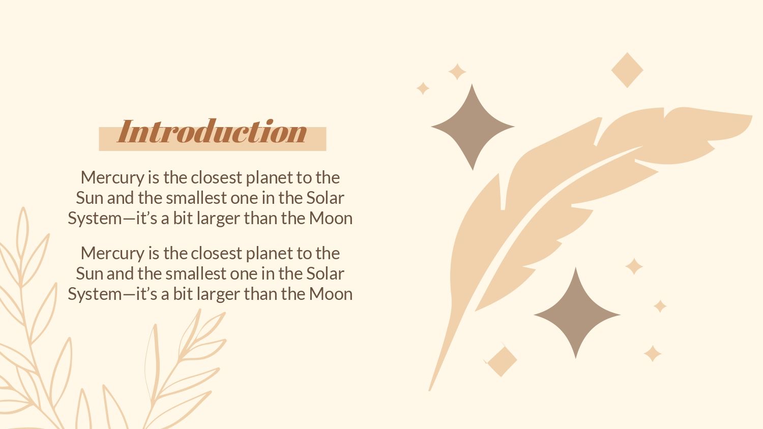 Poesía Plantilla PowerPoint