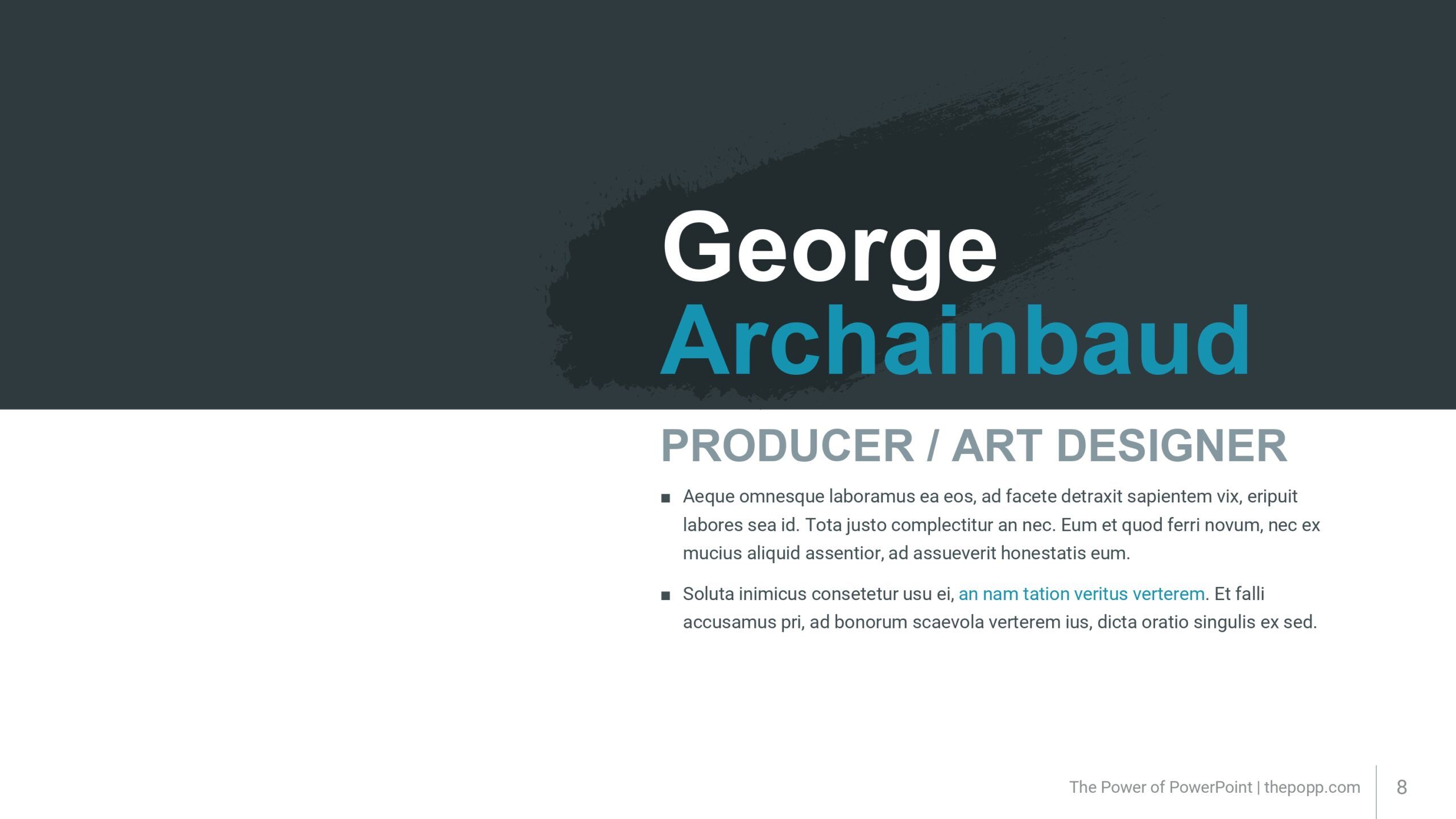 Pollux Plantilla animada para PowerPoint