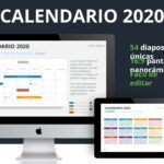 Calendario 2020 en PowerPoint