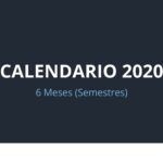 Calendario 2020 en PowerPoint