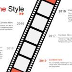 Proyector de Películas Plantilla PowerPoint