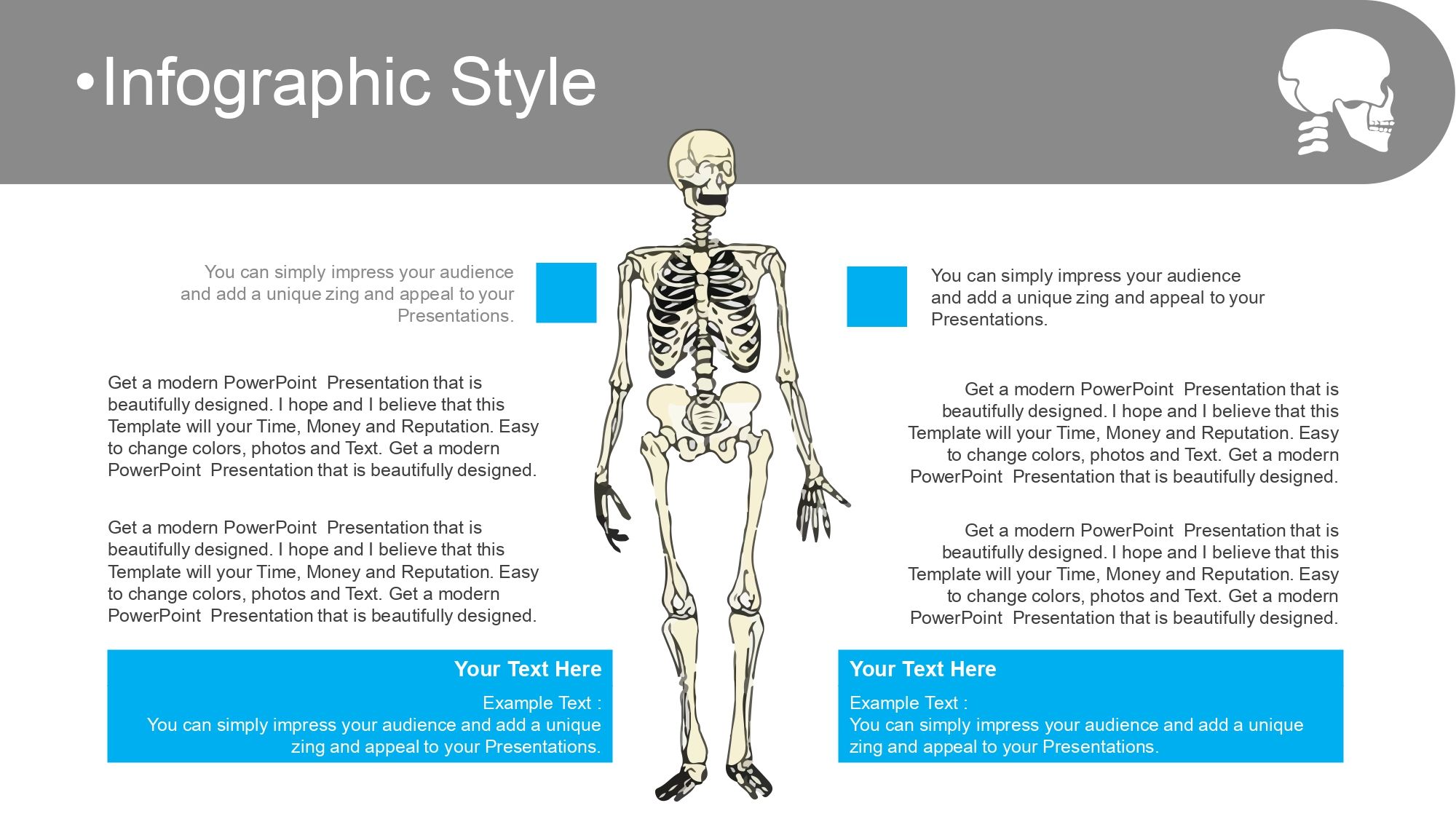 Sistema Óseo Plantilla PowerPoint
