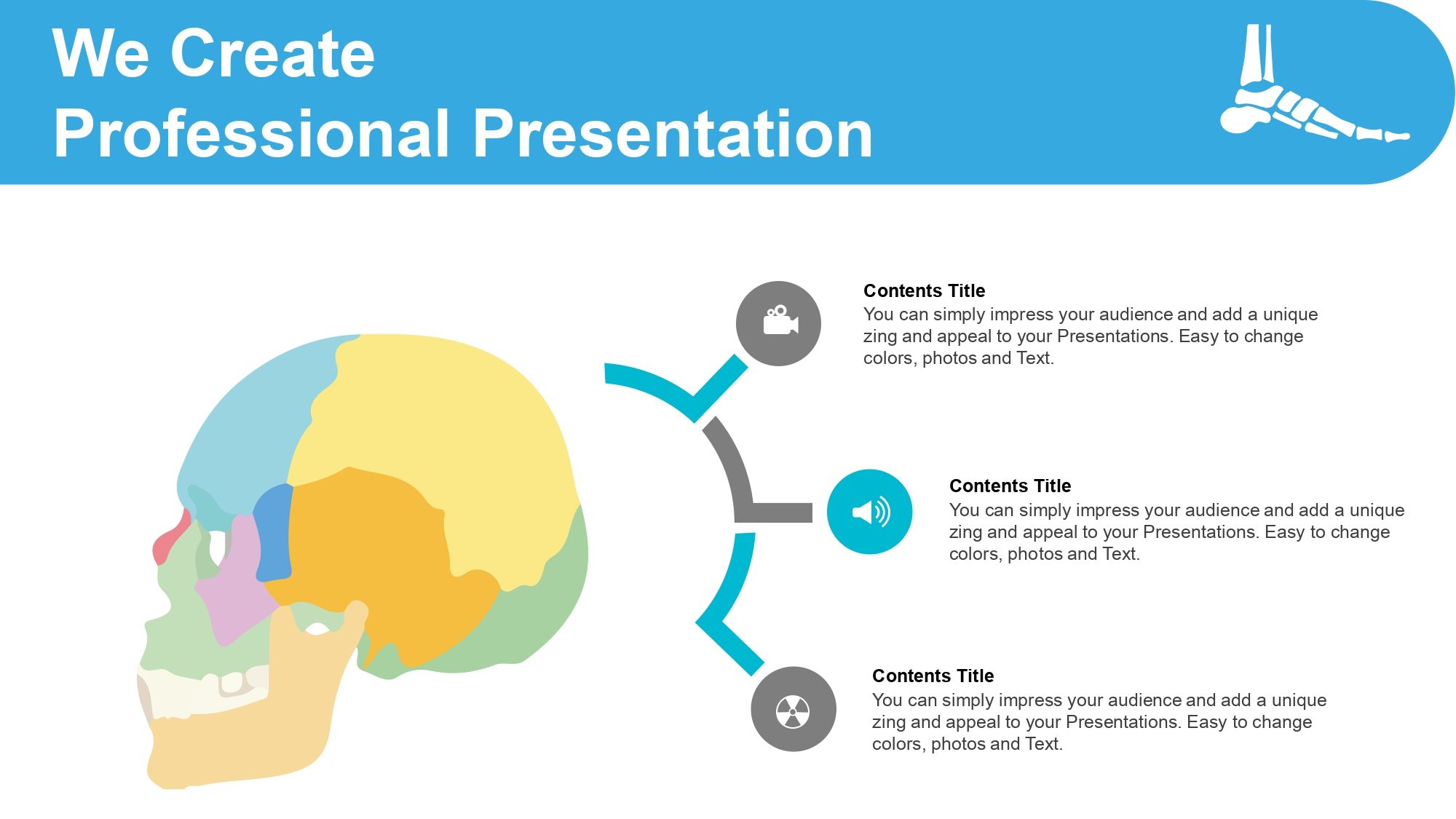 Sistema Óseo Plantilla PowerPoint