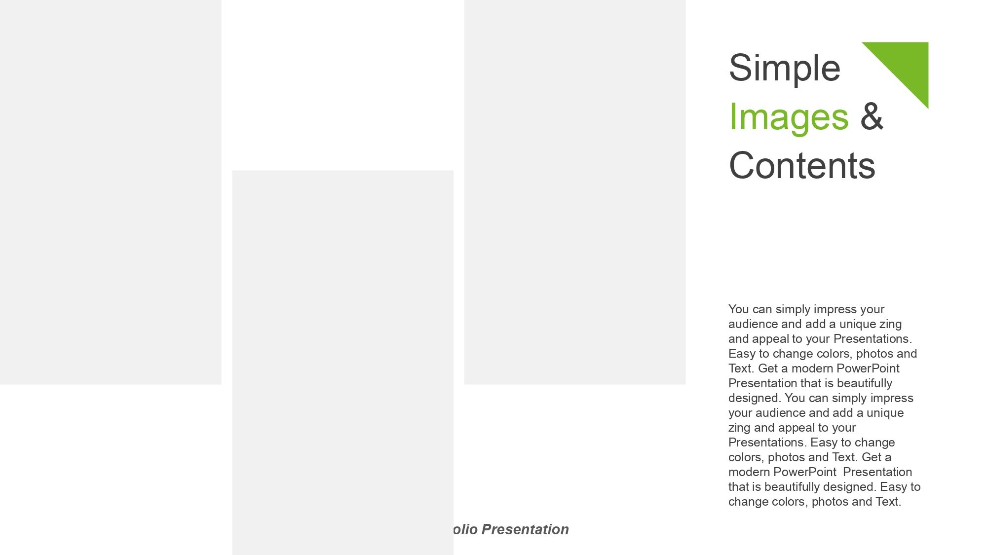 Vegetariano Plantilla PowerPoint