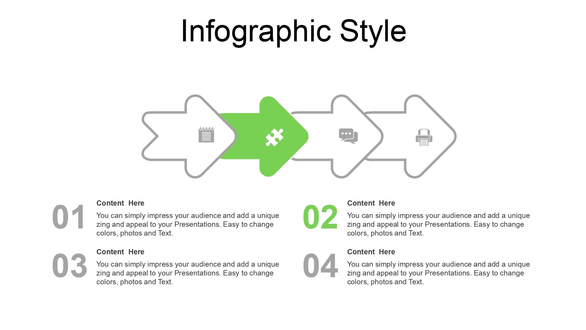 Verde Moderna Plantilla PowerPoint