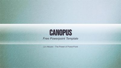 Canopus Plantilla animada para PowerPoint