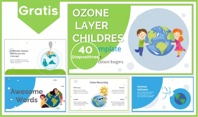 Capa de Ozono Plantilla PowerPoint