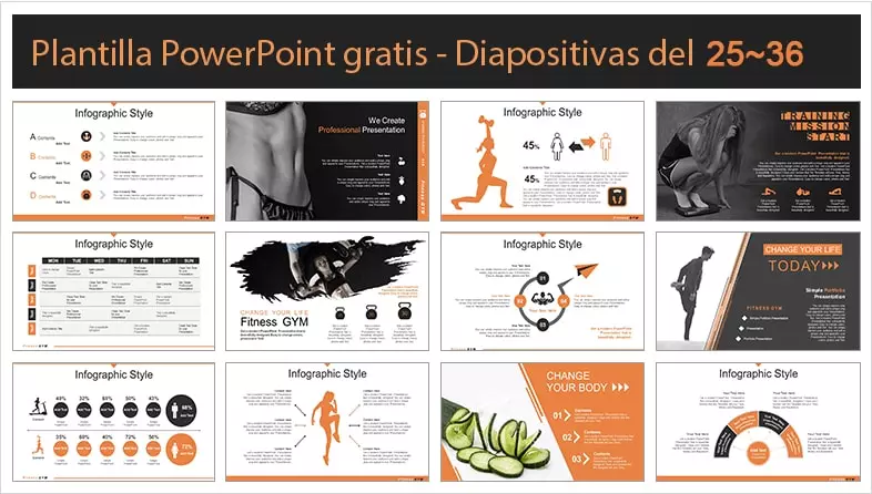 Fitness Plantilla PowerPoint