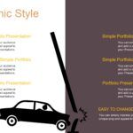 Accidentes de Transito Plantilla PowerPoint