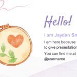 Bordados Plantilla PowerPoint